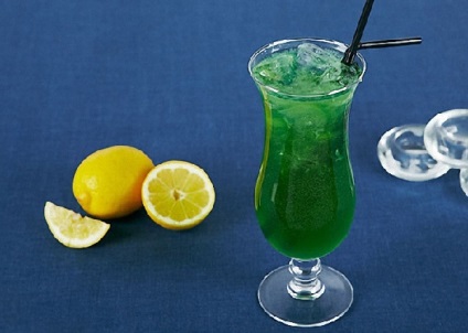 Koktél zöld tündér összetétele és ital recept (készítmény) Cocktail zöld tündér összetétele és ital recept