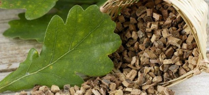 Tölgyfa kérge - mint a bevétel egy hasmenés (tölgy) Tölgyfa kérge - mint vesz hasmenés