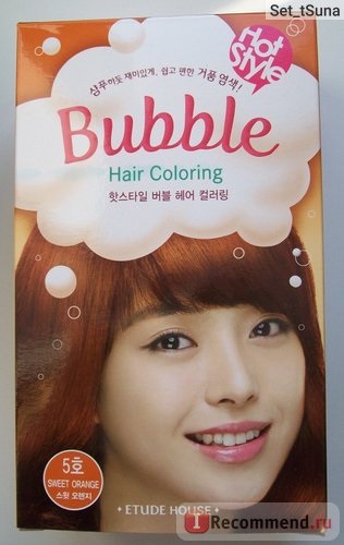 Hajfesték etűd ház buborék hajszínező - «festeni a haját, és nem elrontani őket -