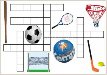 Keresztrejtvények a sport és a választ az általános iskola, 3-4-es fokozatú (tanár) Keresztrejtvények a sport és a választ az általános iskola, 3-4-es fokozatú