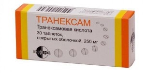 Hemosztatikus szerek méhvérzés (Megjegyzés A Vll) Hemosztatikus szerek méhvérzés