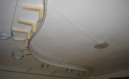 Kerek álmennyezet, design megoldások (kialakítás) Kerek álmennyezet, design megoldások