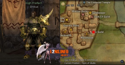 Quest a csirke a Lineage 2