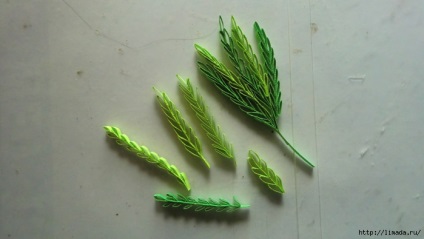 Kvilling egy fésű (támogatás) Quilling egy fésű
