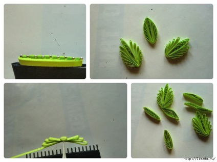 Kvilling egy fésű (Quilling) Quilling egy fésű