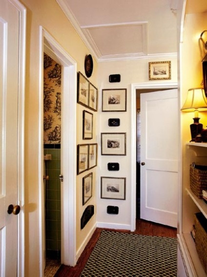 Egy kis folyosó, ahol Hruscsov, hogy válasszon egy design fotók