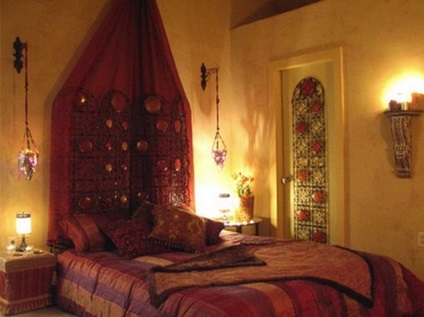 Marokkói stílusban a belső