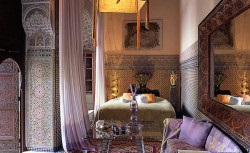 Marokkói stílusban a belső fotó
