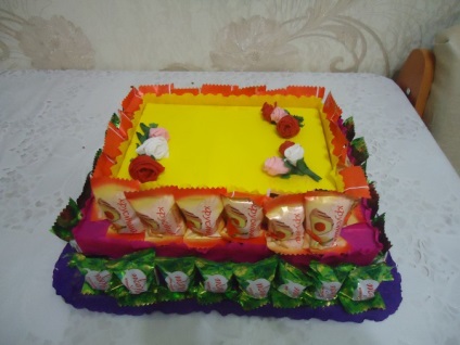 Master Class „torta készült édességek”