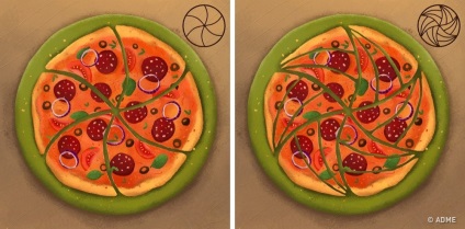 A matematikusok rájöttek, hogyan lehet csökkenteni a pizza, hogy mindegyik kapott egy darabot a tökéletes (matematika) A matematikusok rájöttek, hogyan lehet csökkenteni a pizza, hogy minden van egy darab tökéletes