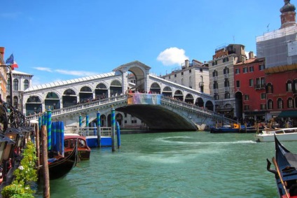 Rialto híd Velence épület története, leírás, fotó