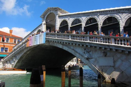 Rialto híd Velence épület története, leírás, fotó