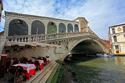 Rialto híd Velence épület története, leírás, fotó