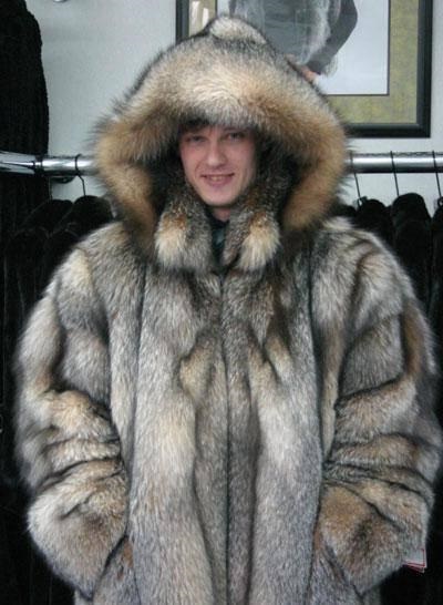 Férfi kabát a farkas - kombinációja a stílus és a minőség