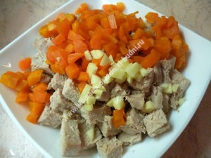 Hús kocsonya - recept fotókkal (kocsonya képet hús) Hús kocsonya - recept fotókkal