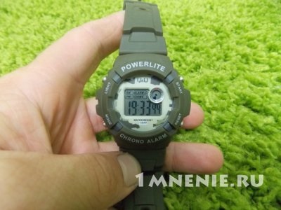 Karórák q - q POWERLITE Chrono riasztó válaszokat, kényelmes kezek (csukló) Karórák q - q POWERLITE stopper riasztás válaszokat, kényelmes kéz