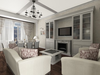 Neoklasszikus belső otthon fotók Szobák klasszicista stílusban, design, trend (Interior Design) Neoklasszikus belső otthon fotók Szobák klasszicista stílusban, design, trendek