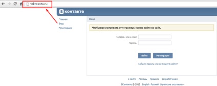 Ez nem megy VKontakte, szociális gondozó hálózat