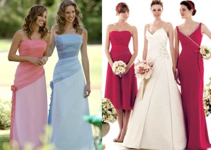 Képek a tanú az esküvőn a nyári - vegye fel a divatos ruhát