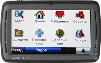 Áttekintés Garmin Nüvi 860 európa (Garmin) gps-navigátor Áttekintés gps-navigátor Garmin Nüvi 860 európa