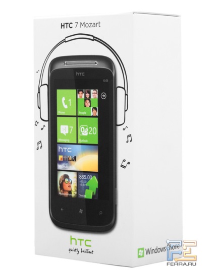 Áttekintés okostelefon HTC Mozart (Mozart a test végén) Áttekintés okostelefon htc mozart