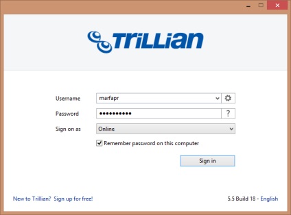 Áttekintés trillian im (trillian) Áttekintés trillian im