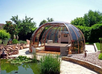 Eredeti házak fából pergola (lugas) Eredeti házak fából pergolák