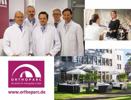 Ortopédia fájdalom nélkül a klinikán az ortopédia Németországban orthoparc