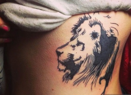Az alapvető jelentése oroszlán tetoválás