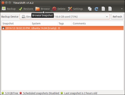 Visszagurítás ubuntu rendszer, losst (rollback) Visszagurítás ubuntu rendszer losst