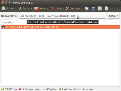 Visszagurítás ubuntu rendszer, losst (losst) Visszagurítás ubuntu rendszer losst