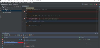 Hibakeresés php-kód segítségével Xdebug phpstorm 2017