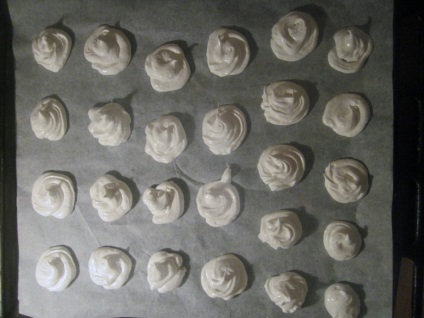 Habcsók torta - a receptet fényképpel (habcsók) Habcsók torta - a recept egy fotó