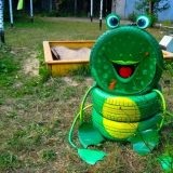 Mesterségek a kertben a hulladék anyagok (60 fotó) (tanúskodnak) Mesterségek a kertben a hulladék anyagok (60 fotó)