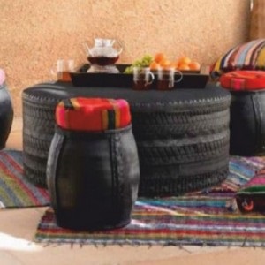 Crafts kezük közül az abroncsok (kéz) Mesterségek a kezüket ki a gumik