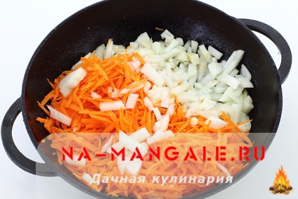 Gravy Sertés 3 lépésről lépésre recept preparálás fotó (brokkoli, karfiol) Gravy Sertés 3 lépésről lépésre recept preparálás fotók