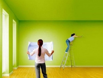 Festeni a falakat az irodában