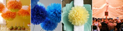 Pom-poms papírból