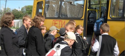 Magatartási szabályok az iskolabusz az oktatás a diákok