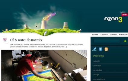 Példák oldalak zöld design (weboldalak) Példák oldalak zöld design
