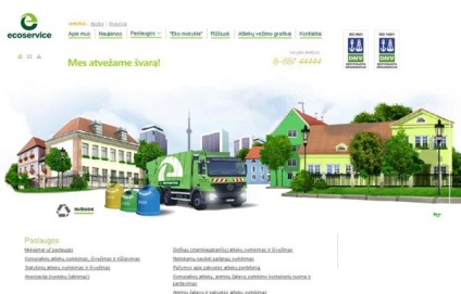 Példák oldalak zöld szín kialakítása (például a helyszínek egy zöld színt a tervezési) Példák oldalak zöld design