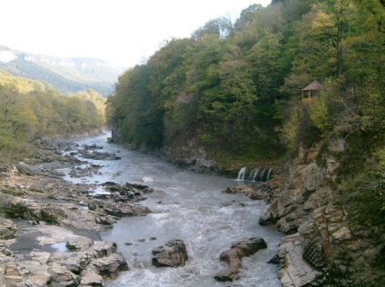 Utazás dilettáns Lago Naki, hátizsák utazó