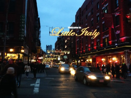 Little Italy, New York, USA leírás, képek, ahol a térképen, hogyan juthat