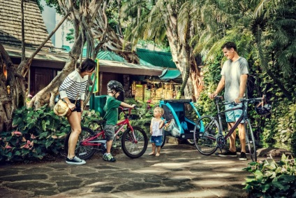 A gyermek és a kerékpár, mint egy gyermek, hogy készítsen biztonságosan és kényelmesen
