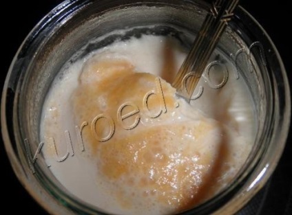 Receptek, házi Kefír az olvasztott tejből