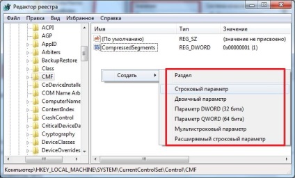 Windows 7 registry editor