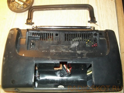 Felújított régi kínai rádió
