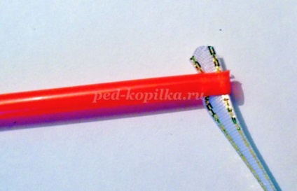 Gumi spirálja szatén szalagokkal (spirál) Gum spirálja szatén szalagokkal