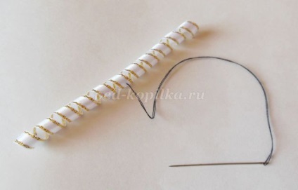Gumi spirálja szatén szalagok (szalagok) Gum spirálja szatén szalagokkal