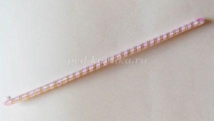 Gum spirálja szatén szalagokkal (munkavédelmi szabályok) Gum spirálja szatén szalagokkal